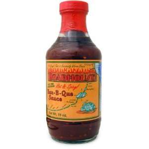 Roadhouse Hot & Spicy BBQ, 19 fl oz  Grocery & Gourmet 