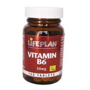 LifePlan Vitamin B6 50mg 150 tabs  Grocery & Gourmet Food