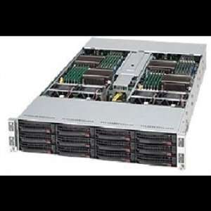 Supermicro CSE 827H R1400B 1400W 2U Rackmount Server Chassis (Black)