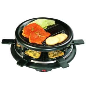  HOMEIMAGE 6 Person Raclette Indoor Grill with personal 