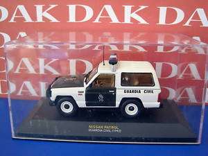 Die cast 1/43 Spanish Police Nissan Patrol 1992 by Ixo  