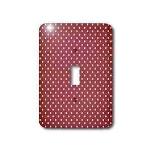  Anne Marie Baugh Polka Dots   White Polka Dots On Red 