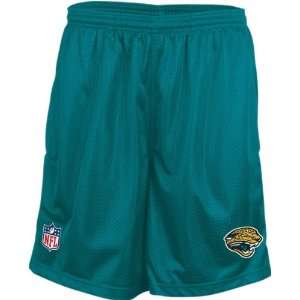  Jacksonville Jaguars Teal Youth Coaches Mesh Shorts