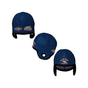  Reebok Denver Broncos Super Bowl Commemerative Faux Leather Helmet 