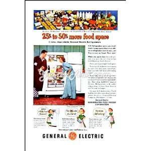   Vintage Ad General Motors Corporation General Electric Refrigerators