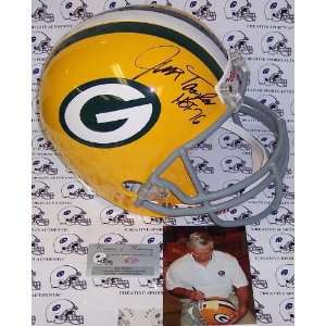     Autographed Full Size Riddell Football Helmet   Green Bay Packers