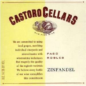  2007 Castoro Cellars Paso Robles Zinfandel 750ml Grocery 
