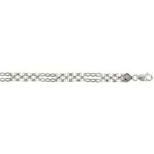 Sterling Silver 7 in. Rolex Link Bracelet (Also Available in 8 in.), 1 