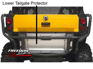 CAN AM COMMANDER LOWER TAILGATE PROTECTOR CAN AM TAIL GATE GUARD PLATE 