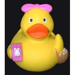  Easter Bunny Girl Rubber Ducky 