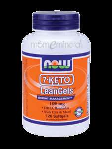 KETO LeanGels 100 mg 120 softgels by NOW Foods 733739030245  