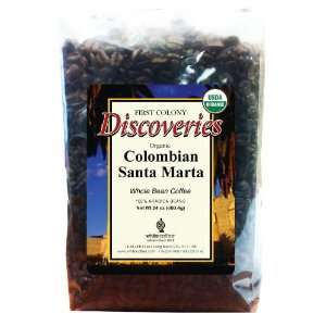   Colony Organic Whole Bean Coffee, Colombian Santa Marta, 24 Ounce