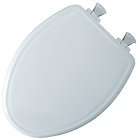  Close Toilet Seat with Easy Lift Hinges, White 033056734155  