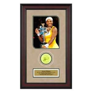  Serena Williams 12th Grand Slam Title Framed Autographed 
