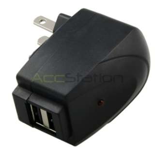 USB DC CAR+AC WALL Travel Home Charger Accessory For Apple MICROSOFT 