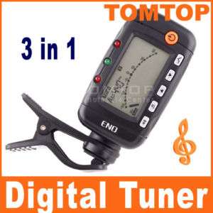 in 1 LCD Violin Guitar Metronome Tone Generator Tuner  