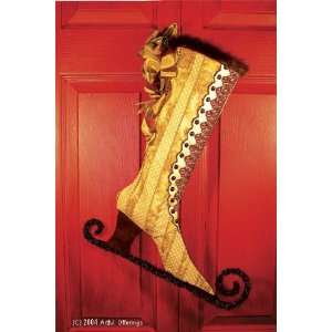  Victorian Skate Stocking Pattern Arts, Crafts & Sewing