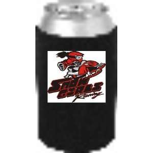  Snowmobile Coozie SnowGirl   Red Girl Snowmobile Sports 