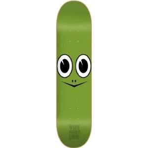 Toy Machine Turtle Face Skateboard Deck   7.75 Green  