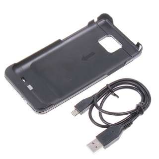   II I9100 Power Pack Battery Charger Cover Case With USB Cable  