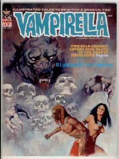 VAMPIRELLA #17, VFN+, Warren, Vampire, Maroto, Bayou,1969, Magazine 