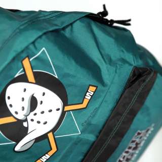Vintage Anaheim Mighty Ducks Backpack Back Pack Deadstock Nasco 