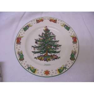  Spode 2000 Christmas Tree Annual Plate with Angels 