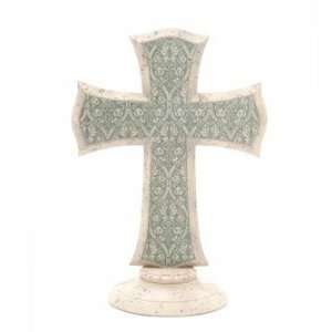   by Demdaco   Spruce Damask Standing Cross   61631