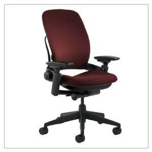  Steelcase Leap(R) Chair (v2)   Fabric, color  Burgundy 