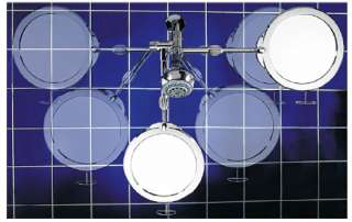   Fogless Dual Sided Telescoping Water Shower Fog Free Mirror ZDW05 NEW