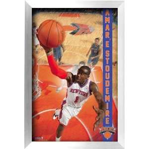 Amare Stoudemire Color Framed 3D Collage   Framed NBA Photos, Plaques 