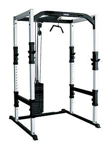 YORK Power Cage Rack Home Gym Squat Smith Machine Weight Exercise 