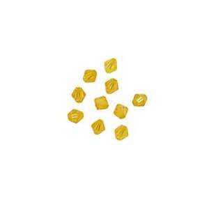  Sunshine Faceted Bicone 4mm Beads Arts, Crafts & Sewing