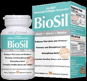 BioSil Skin, Hair, Nails 30 vcaps by Natural Factors  