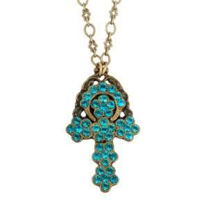  Victorian Elegance Michal Negrin Beautiful Cross Medallion Necklace 