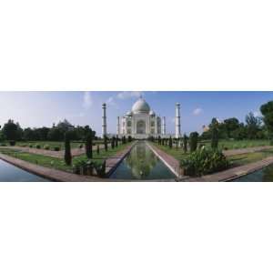 Facade of a Mausoleum, Taj Mahal, Agra, Uttar Pradesh, India Premium 