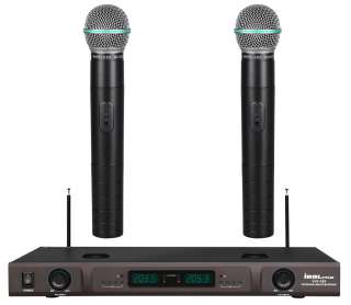 IDOLpro VHF 269 Dual Rechargleable Wireless Microphones System