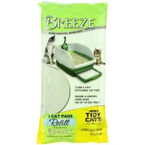  Tidy Cats Breeze Refill Cat Pads(4 count package) Pet 
