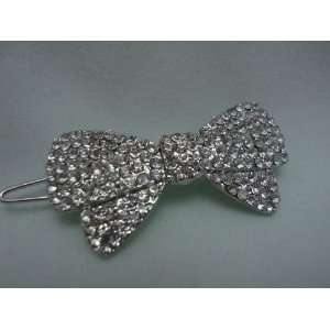  NEW Bow Tie Crystal Hair Clip, Limited. Beauty