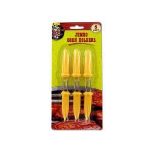   24  Jumbo Corn On The Cob Holders By Bar B Q Time (Each) By Bulk Buys