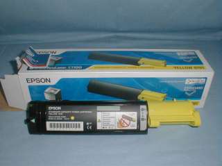 EPSON YELLOW TONER CARTRIDGE FOR ACULASER CX11N or CX11NF. FULLY 