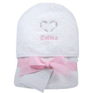  girls personalized hooded towel
