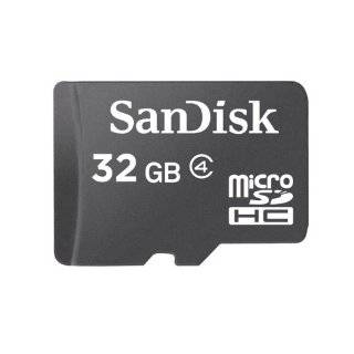 SanDisk microSDHC 32GB Flash Memory Card w/Adapter SDSDQM 032G B35 