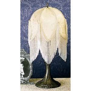  22H Victorian Tulip Fabric Accent Lamp