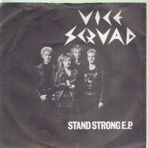   STRONG EP 7 INCH (7 VINYL 45) UK RIOT CITY 1982 VICE SQUAD Music