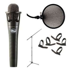   Microphone Stand + Pop Microphone Filter + Cable Ties