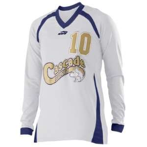  Alleson F715W Women s Custom Volleyball Jerseys WH/NA 