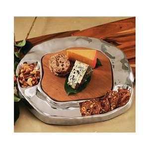  Wood Vento Cracker Cutting Board with Dip Kitchen 