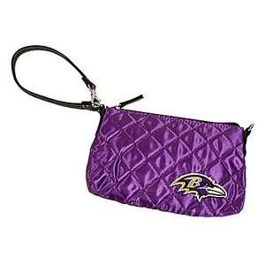  Baltimore Ravens Quilted Wristlet Purse